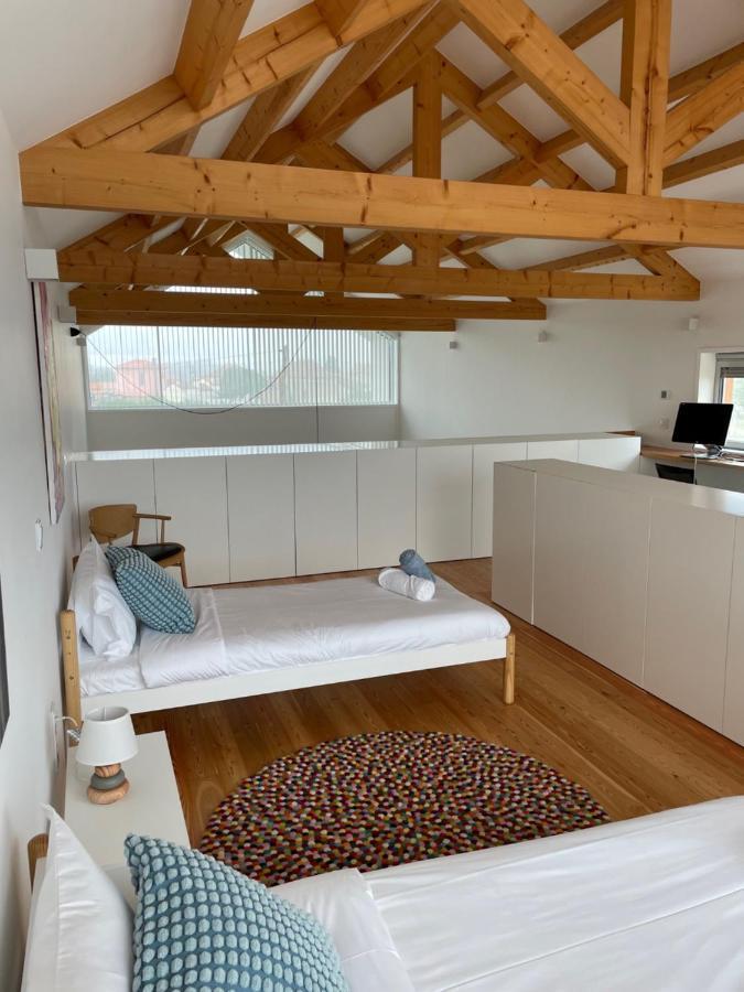 Villa Modern Barn House In Countryside Murtosa Esterno foto