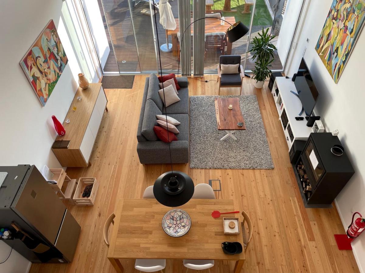 Villa Modern Barn House In Countryside Murtosa Esterno foto
