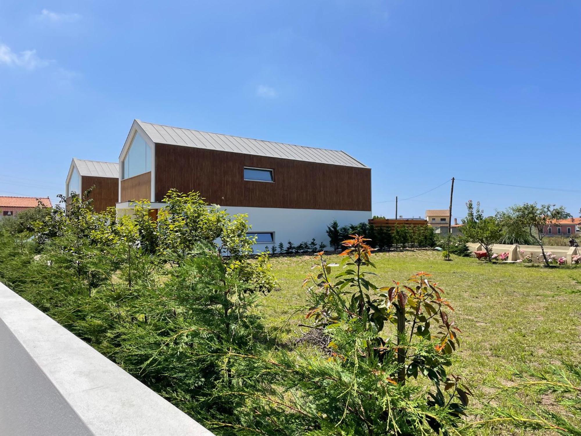 Villa Modern Barn House In Countryside Murtosa Esterno foto